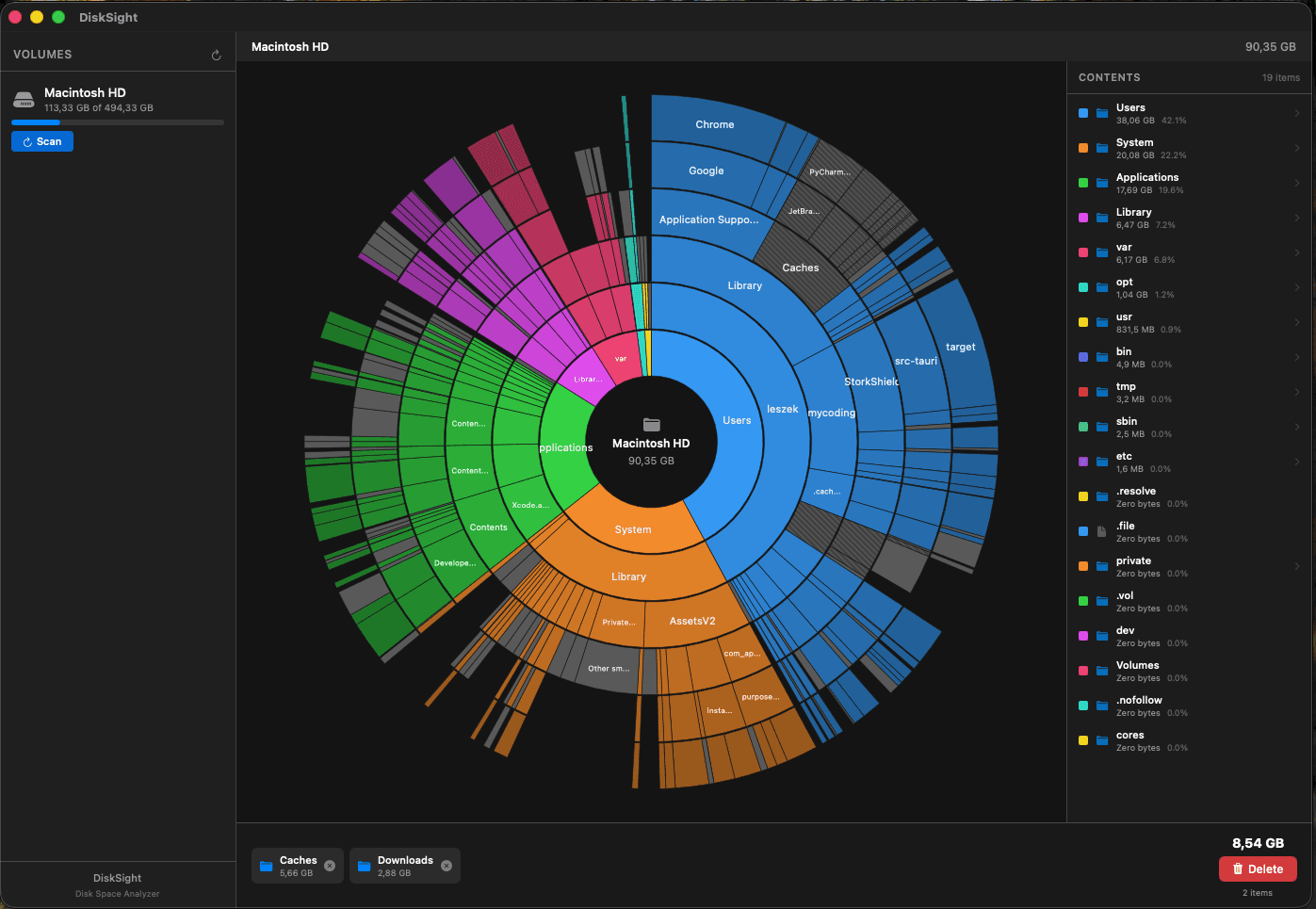 DiskSight screenshot 2