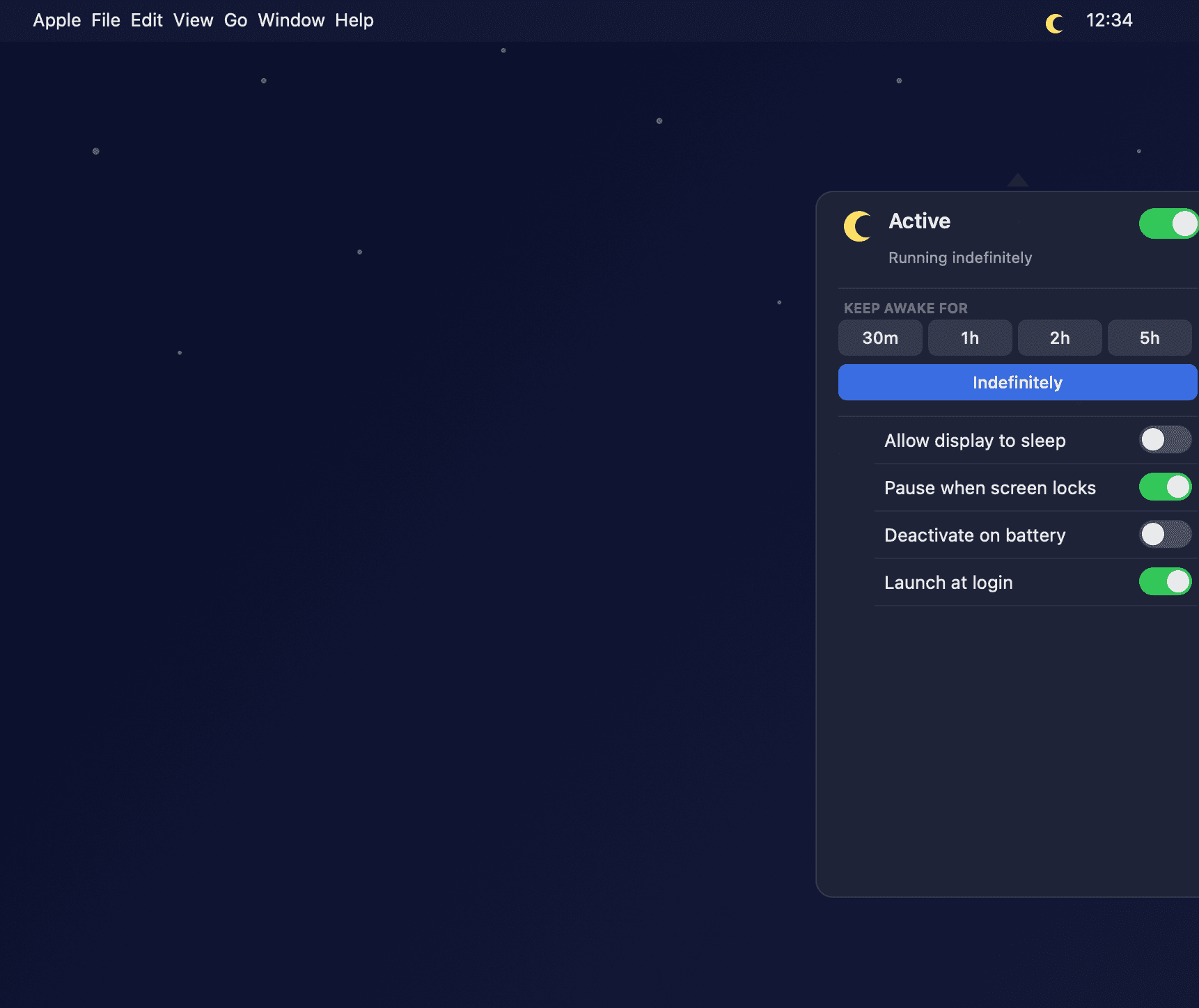 KeepAwake screenshot 2