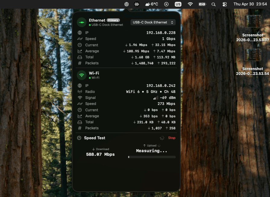 NetworkStatus screenshot 3
