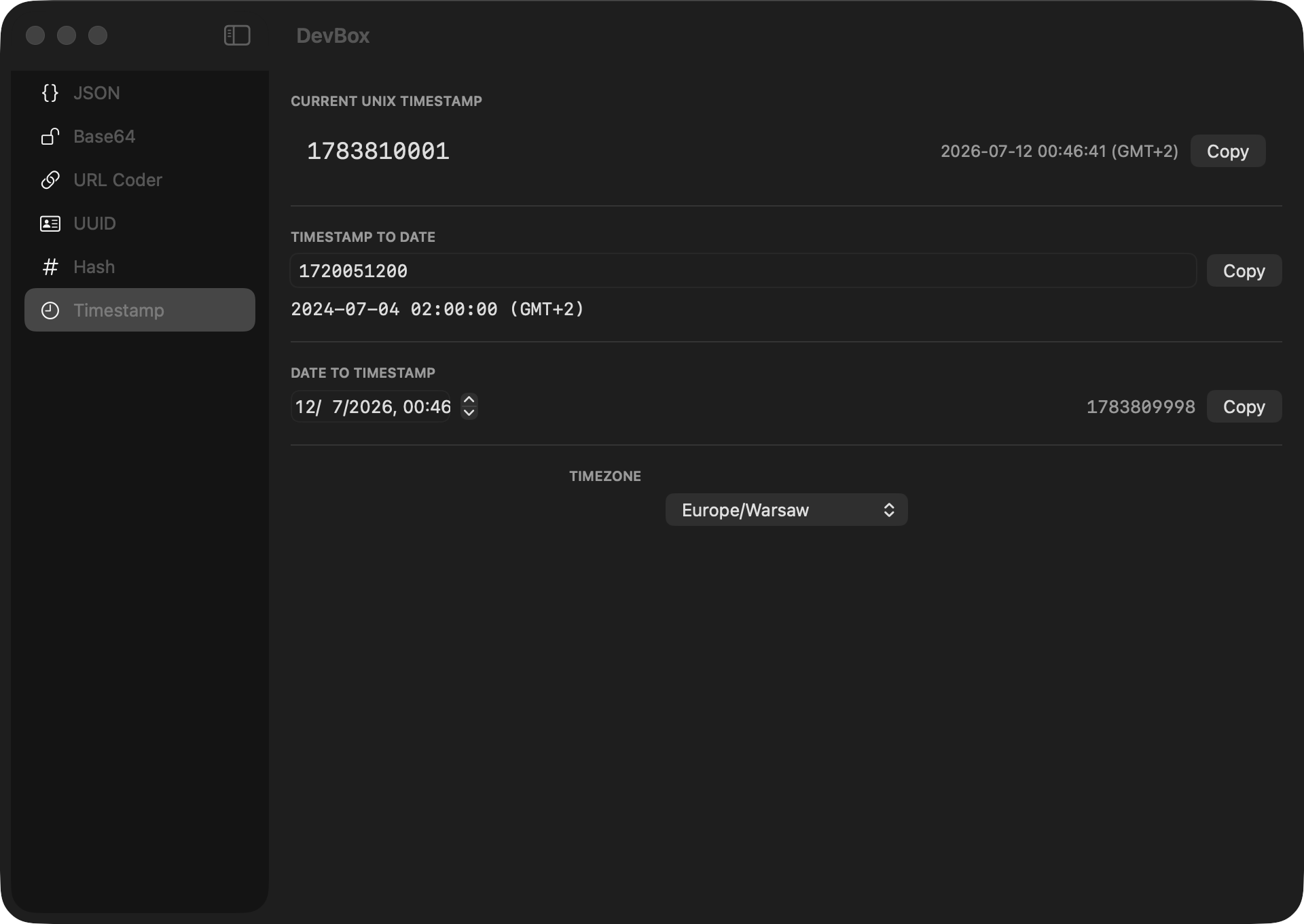 DevBox screenshot 4