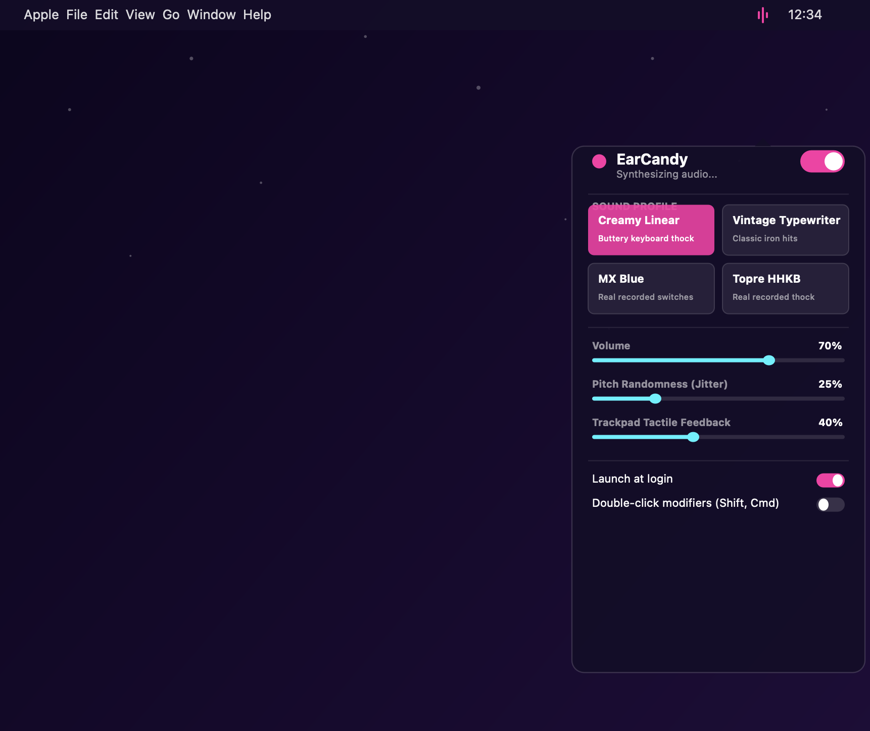 EarCandy screenshot 2