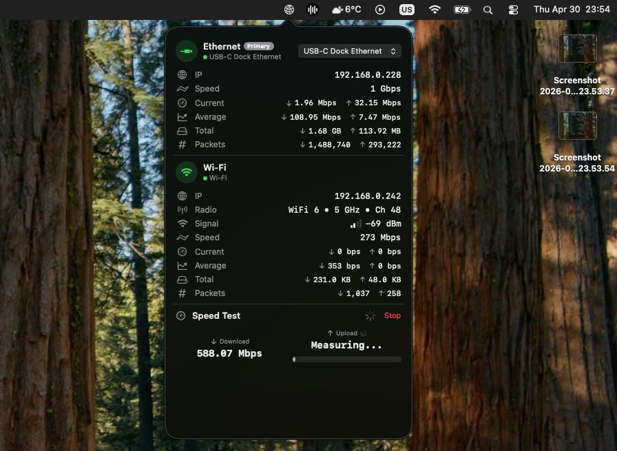 NetworkStatus screenshot 3